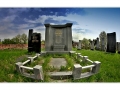 Holešov židovský hřbitov Jeden hrob